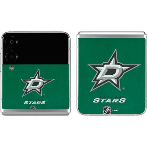 NHL Dallas Stars Distressed Galaxy Z Flip4 5G Skin