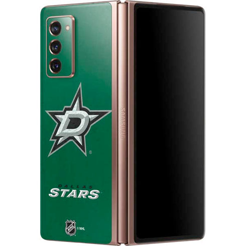 NHL Dallas Stars Distressed Galaxy Z Fold2 5G Skin