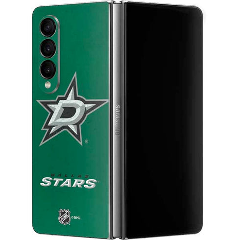 NHL Dallas Stars Distressed Galaxy Z Fold4 5G Skin