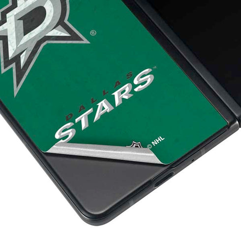 NHL Dallas Stars Distressed Galaxy Z Fold4 5G Skin