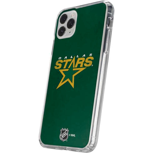 NHL Dallas Stars Distressed iPhone 11 Pro Clear Case