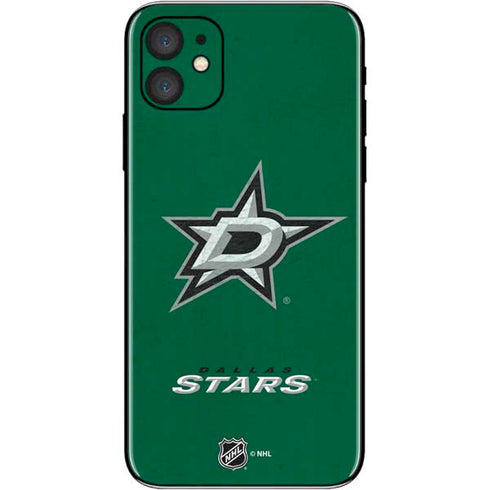 NHL Dallas Stars Distressed iPhone 11 Skin