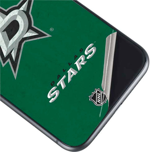 NHL Dallas Stars Distressed iPhone 11 Skin