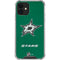 NHL Dallas Stars Distressed iPhone 12 Clear Case