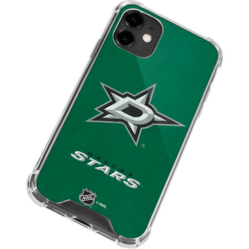 NHL Dallas Stars Distressed iPhone 12 Mini Clear Case