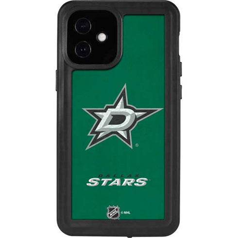 NHL Dallas Stars Distressed iPhone 12 Mini Waterproof Case