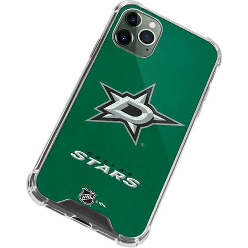 NHL Dallas Stars Distressed iPhone 12 Pro Clear Case