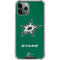 NHL Dallas Stars Distressed iPhone 12 Pro Max Clear Case