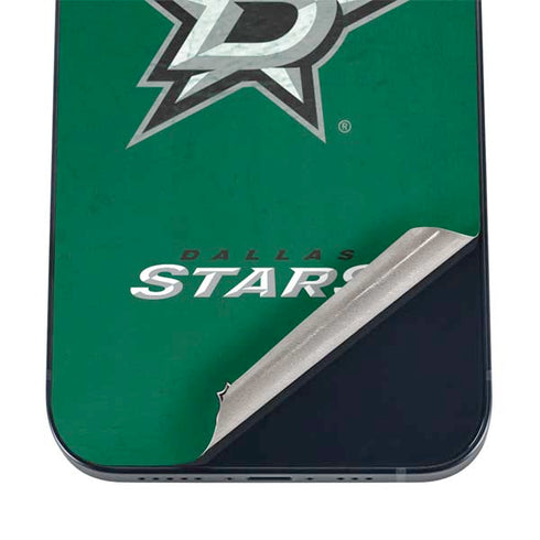 NHL Dallas Stars Distressed iPhone 12 Skin