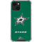 NHL Dallas Stars Distressed iPhone 13 Clear Case