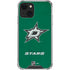 NHL Dallas Stars Distressed iPhone 13 Clear Case