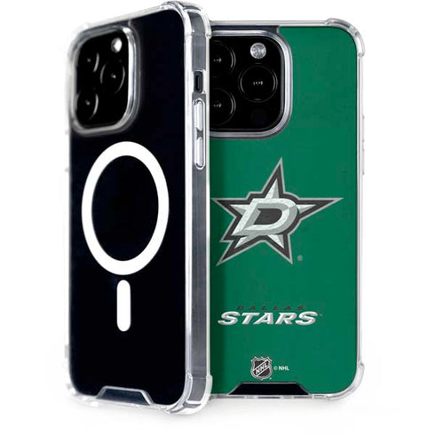 NHL Dallas Stars Distressed iPhone 13 Pro MagSafe Case