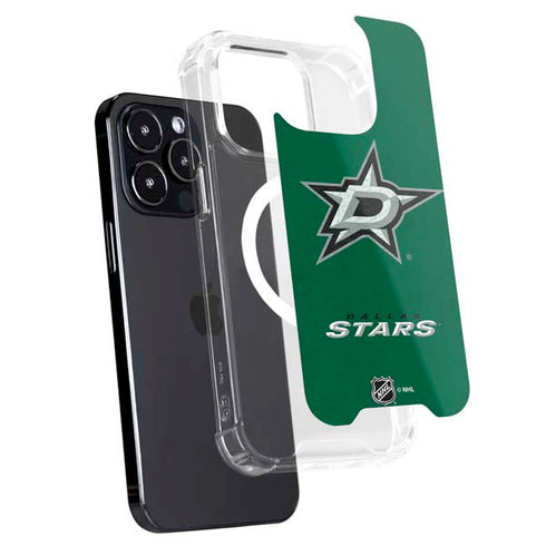 NHL Dallas Stars Distressed iPhone 13 Pro Max MagSafe Case