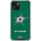NHL Dallas Stars Distressed iPhone 14 Plus Clear Case