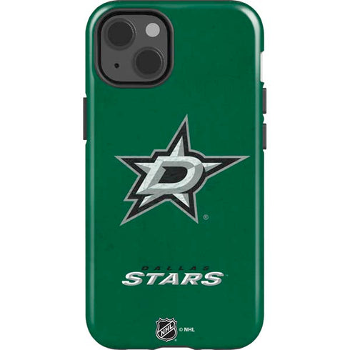 NHL Dallas Stars Distressed iPhone 15 Impact Case