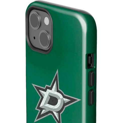 NHL Dallas Stars Distressed iPhone 15 Impact Case