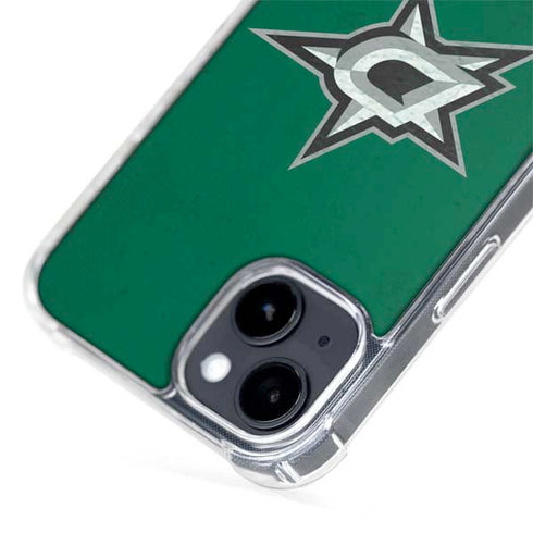 NHL Dallas Stars Distressed iPhone 15 Plus MagSafe Case