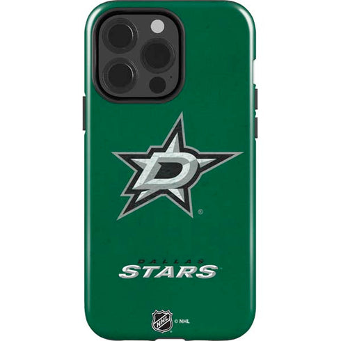 NHL Dallas Stars Distressed iPhone 15 Pro Impact Case