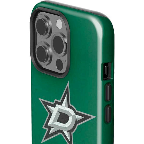 NHL Dallas Stars Distressed iPhone 15 Pro Impact Case