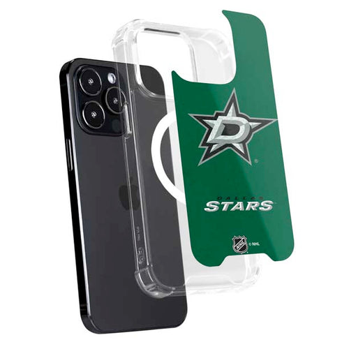 NHL Dallas Stars Distressed iPhone 14 Pro MagSafe Case