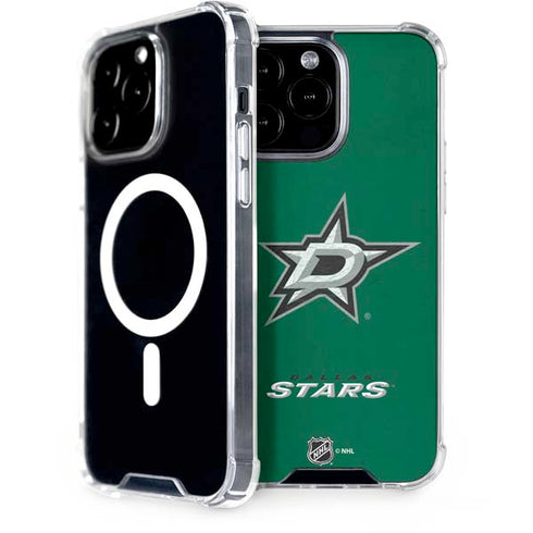 NHL Dallas Stars Distressed iPhone 15 Pro Max MagSafe Case