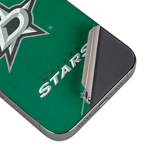 NHL Dallas Stars Distressed iPhone 14 Pro Skin