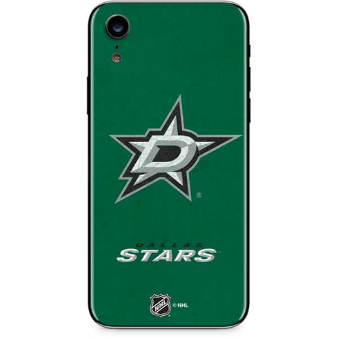 NHL Dallas Stars Distressed iPhone XR Skin