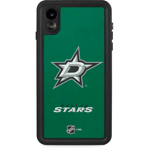 NHL Dallas Stars Distressed iPhone XR Waterproof Case