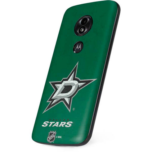 NHL Dallas Stars Distressed Moto E5 Play Skin