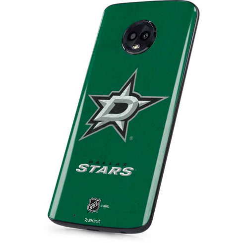 NHL Dallas Stars Distressed Moto G6 Skin