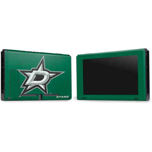 NHL Dallas Stars Distressed Nintendo Switch Bundle Skin