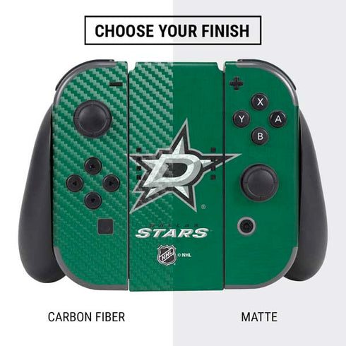 NHL Dallas Stars Distressed Nintendo Switch Bundle Skin