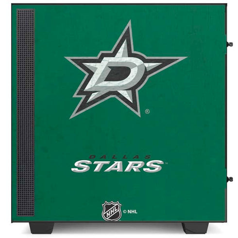 NHL Dallas Stars Distressed NZXT H510 Compact ATX Mid-Tower Case Skin