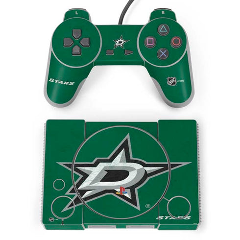 NHL Dallas Stars Distressed PlayStation Classic Bundle Skin