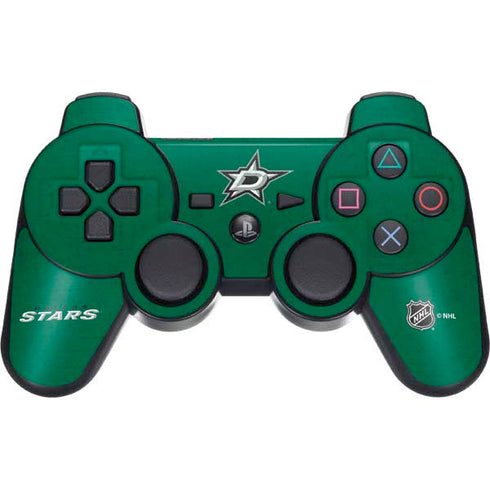 NHL Dallas Stars Distressed PS3 Dual Shock wireless controller Skin