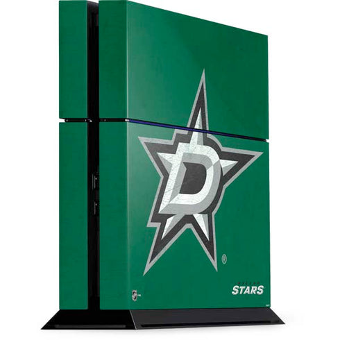 NHL Dallas Stars Distressed PS4 Console Skin