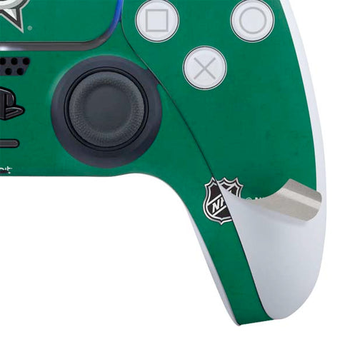 NHL Dallas Stars Distressed PS5 Controller Skin