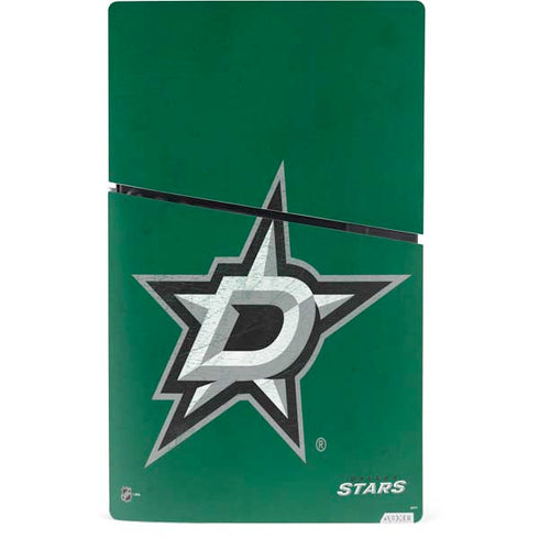 NHL Dallas Stars Distressed PS5 Slim Digital Edition Bundle Skin