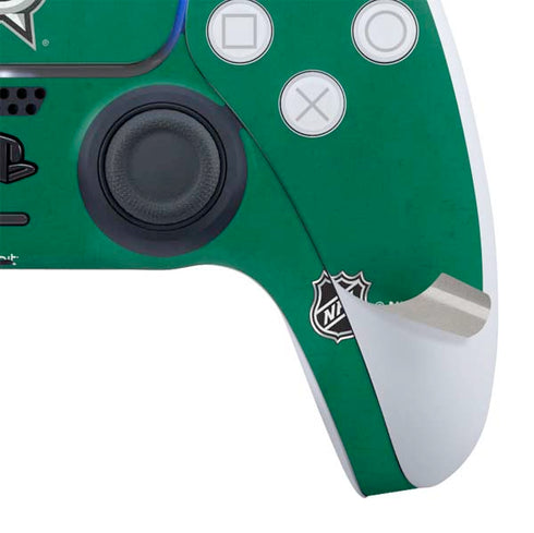 NHL Dallas Stars Distressed PS5 Slim Digital Edition Bundle Skin