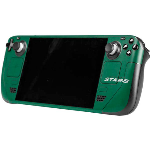 NHL Dallas Stars Distressed Steam Deck Handheld Gaming Computer Skin