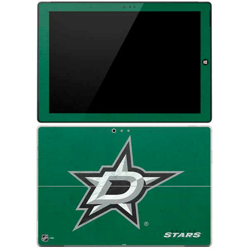 NHL Dallas Stars Distressed Surface Pro 3 Skin