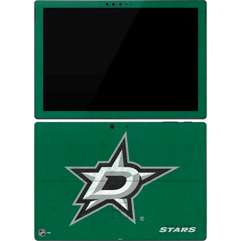 NHL Dallas Stars Distressed Surface Pro 7 Skin
