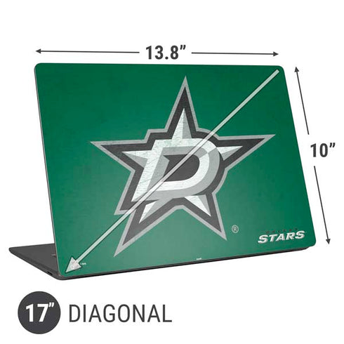 NHL Dallas Stars Distressed Universal Laptop 17in (13.8 x 10in) Skin