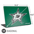 NHL Dallas Stars Distressed Universal Laptop 18in (14.6 x 10.6in) Skin