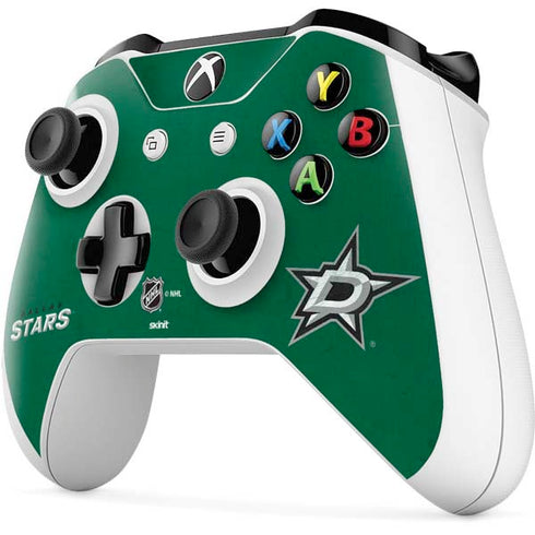 NHL Dallas Stars Distressed Xbox One S Controller Skin