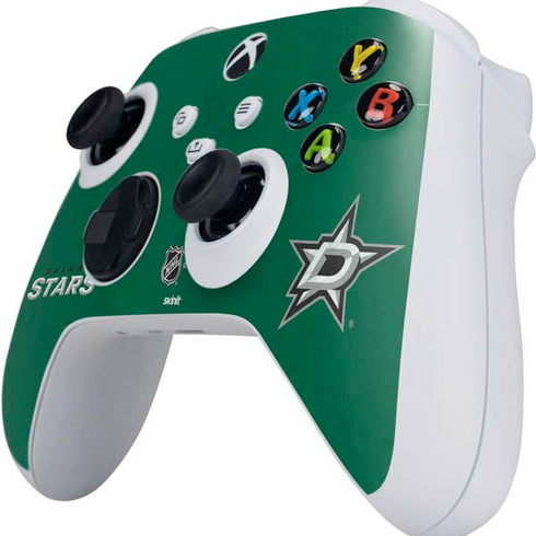 NHL Dallas Stars Distressed Xbox Series S Controller Skin