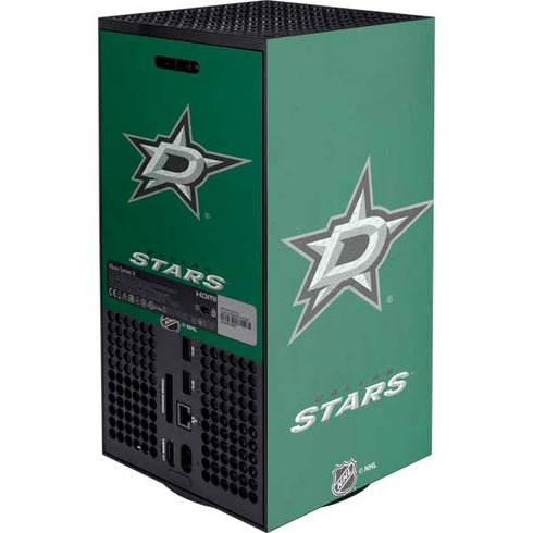 NHL Dallas Stars Distressed Xbox Series X Console Skin