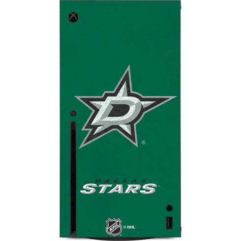 NHL Dallas Stars Distressed Xbox Series X Console Skin