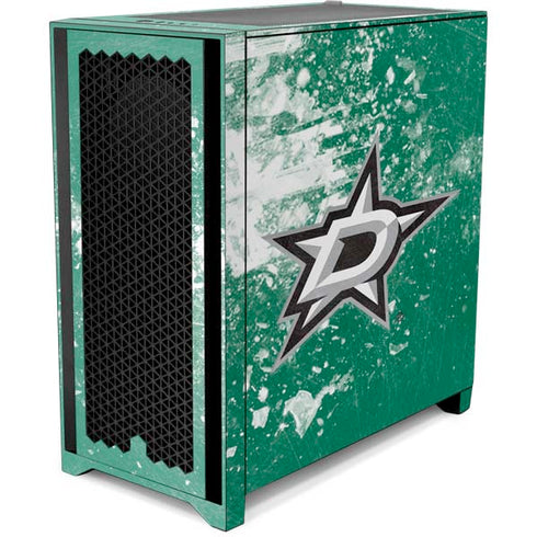 NHL Dallas Stars Frozen Corsair 4000D Tempered Glass Mid-Tower ATX Case Skin