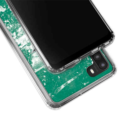 NHL Dallas Stars Frozen Galaxy A21 Clear Case